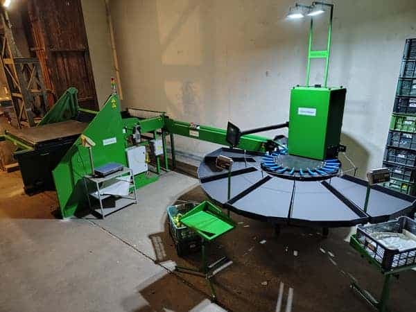 Sortownica jabłek — nowoczesna maszyna do sortowania owoców